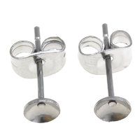 4mm Cup Stainless Steel Studs  Clutch Variations