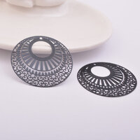 2 x 38mm Exotica - Filigree Earring Charms