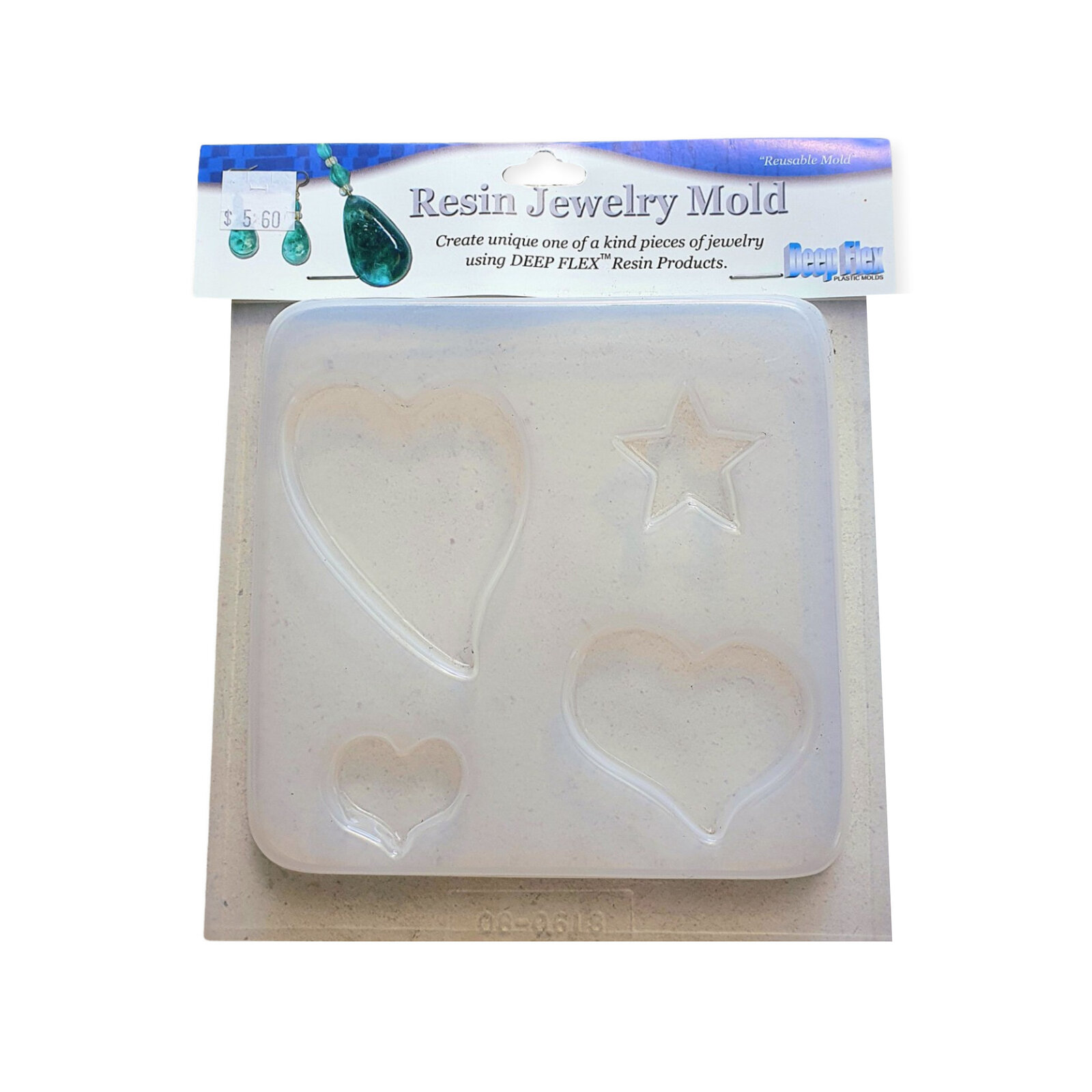 Amazon.com: Blue Moon Studio UV Resin Craft Hoop Earrings with Findings Silicone  Mold : Arts, Crafts & Sewing