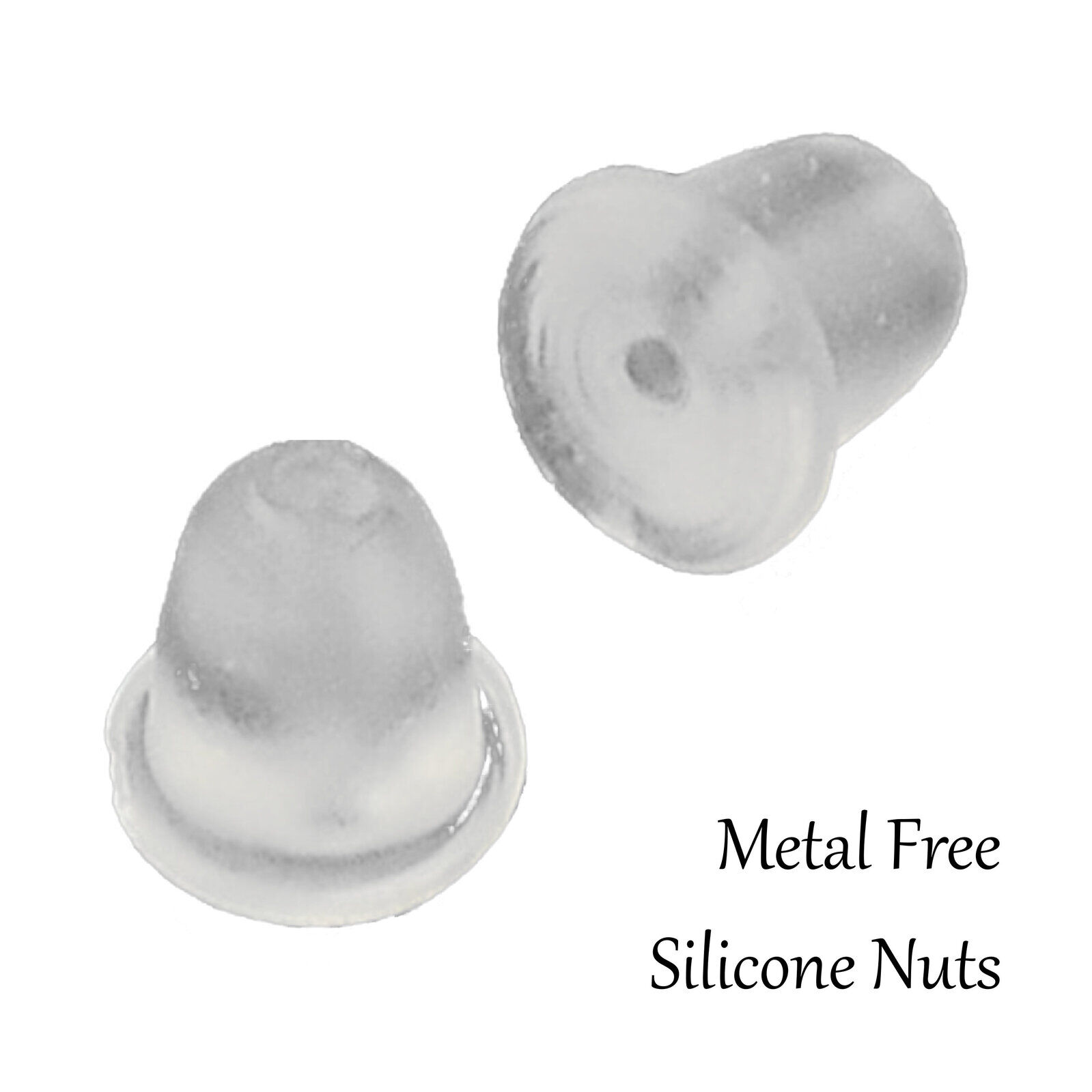 500 x Rounded Rubber Nuts