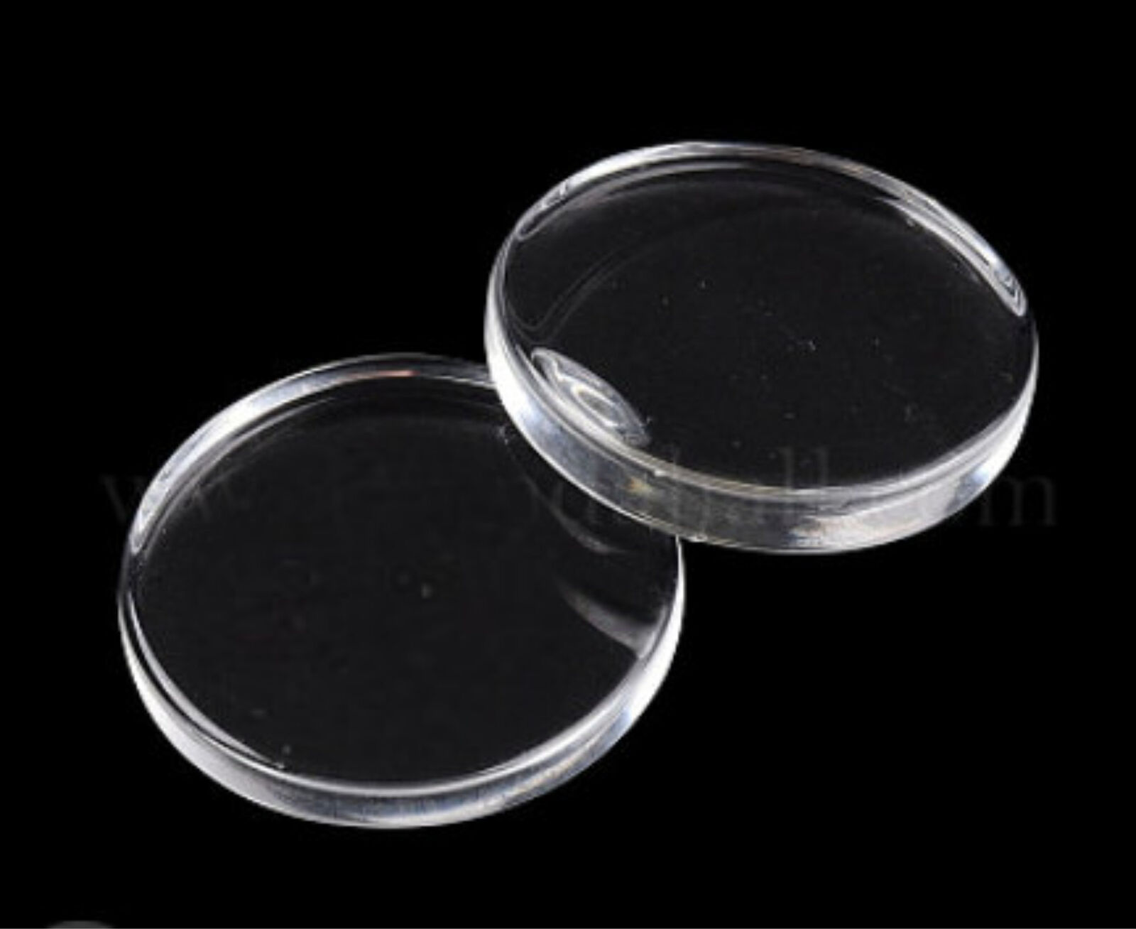 38mm Clear Magnifying Glass Cabochons for Pendants Brooches etc - Picture 9 of 9