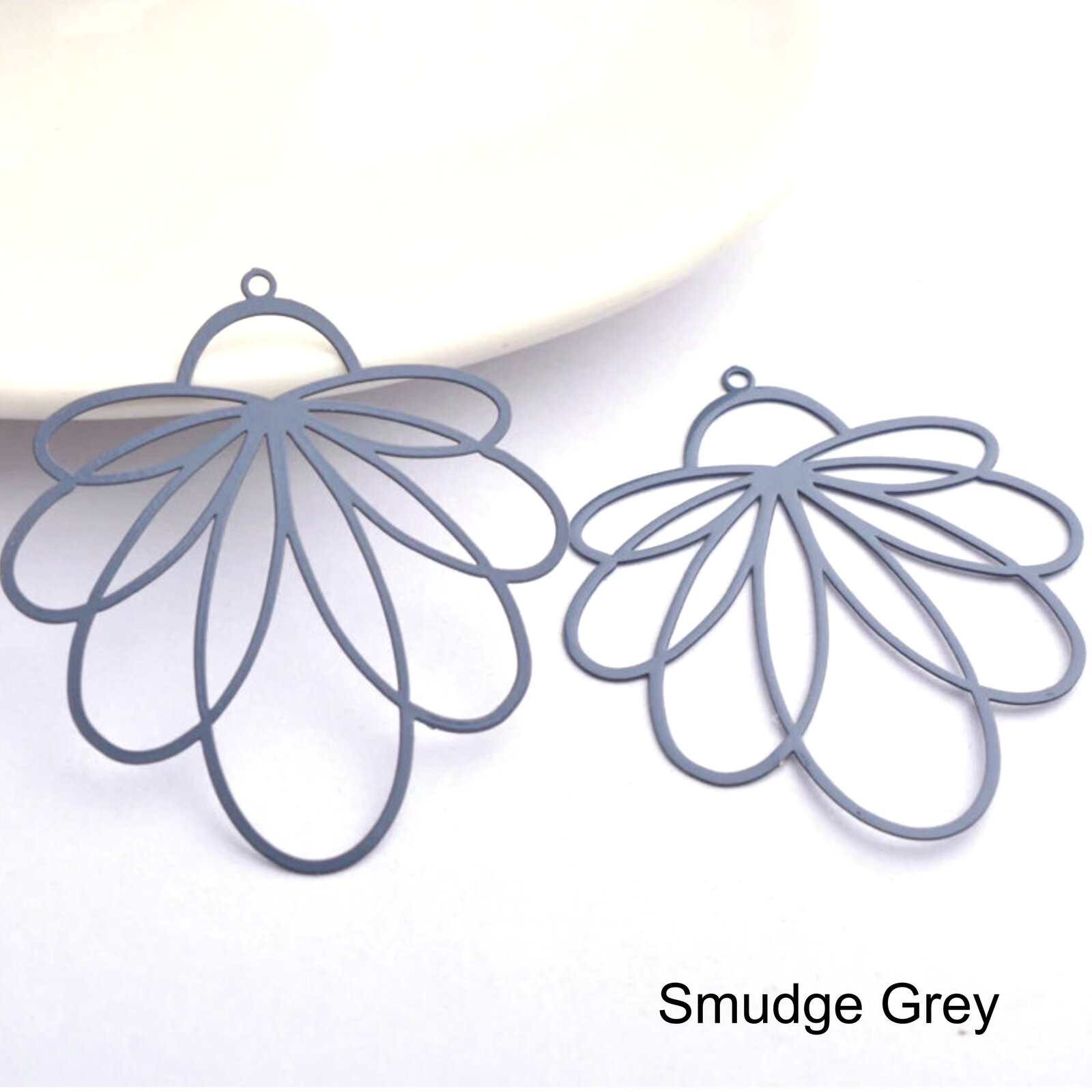 2 x 45mm Petals - Filigree Earring Charms - Bild 20 von 22