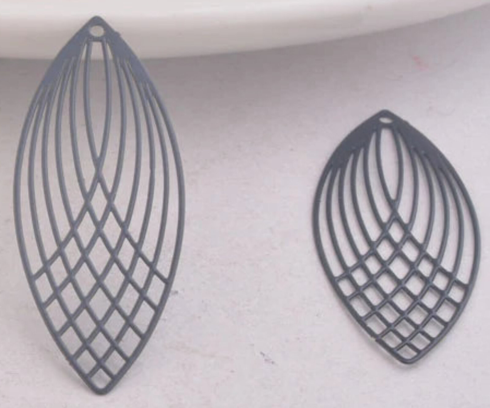 40mm Cicada - Filigree Earring Charms - Bild 4 von 6