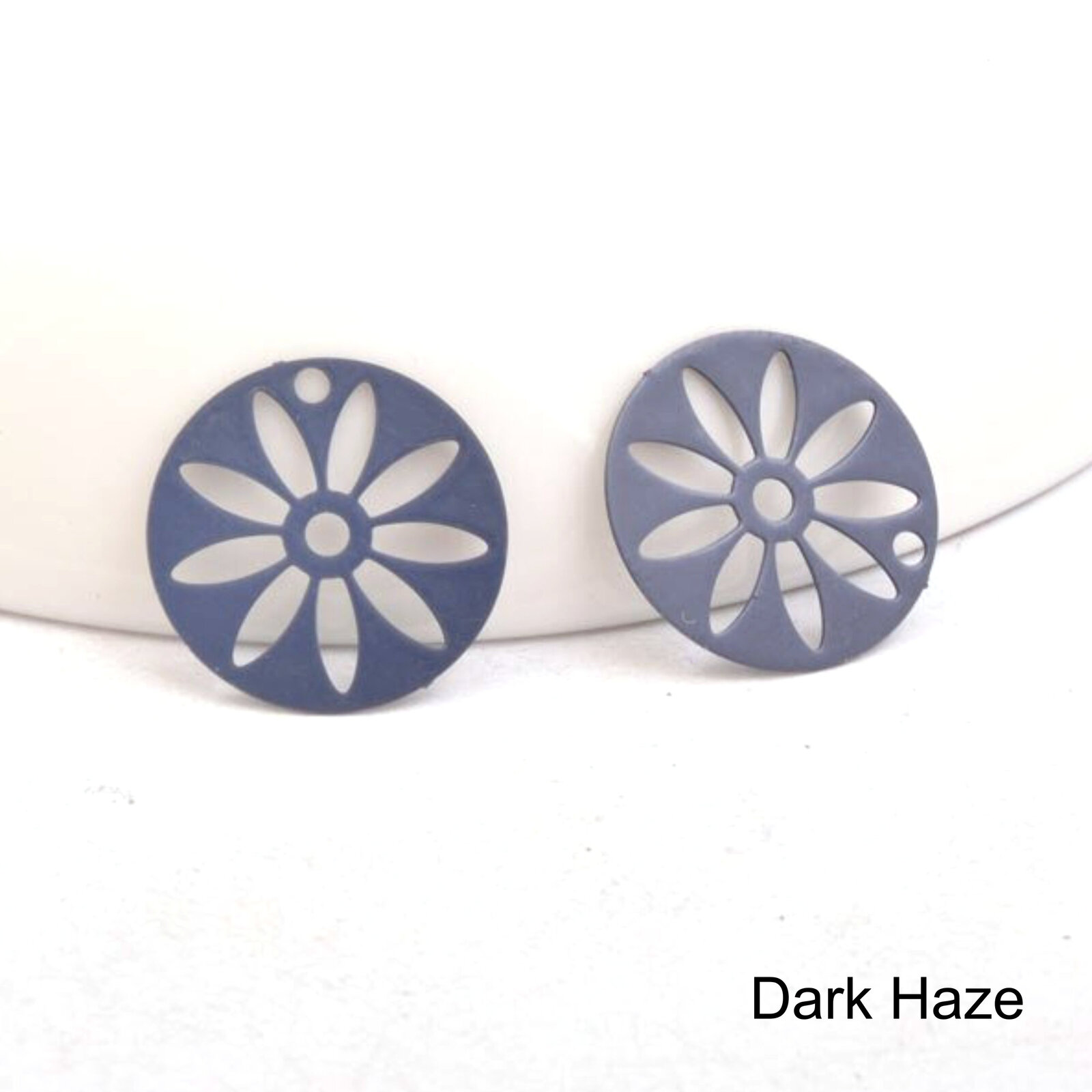 2/10 x 16 mm Margarita - Dijes de pendientes de filigrana - Imagen 7 de 9