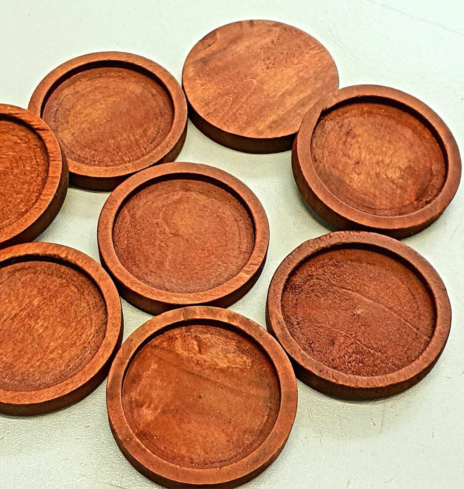 Wood bezels for jewelry sales