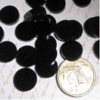 White or Black Round 12mm Laser Cut Cabochons For Earrings etc, Ready to Embellish Made in AUSTRALIA