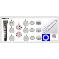 23mm Button Pendant Necklace Kit