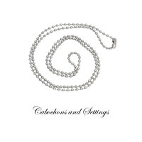 2.4mm Ball Chain - Stainless Steel - Length Variations