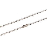 Antique Silver Ball Chain 2.4mm 55cm, 60cm or 75cm