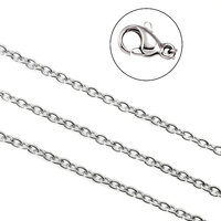Stainless Steel Cable Chain - Various Lengths - 1.6mm x 2.3mm 