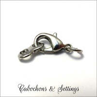 10 x Lobster Clasp with Tab