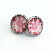 12mm Glass Bezel Stud Kits - DIY CLASS KITS