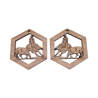 **DISCONTINUED** Hex Cutting Horse 50mm - 1 Pair