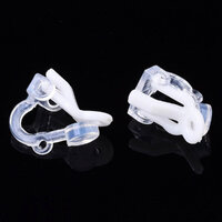 Clip On Plastic Metal Free Petite Earring Findings Very Light Weight