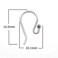Tiny Stainless Steel Shepherds Hooks - Choose Your Quantity