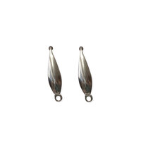 Fancy Earwires - Stainless Steel - 20mm x 11mm  - Non Tarnish