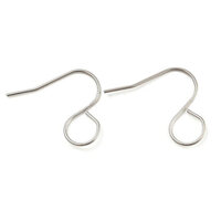 7mm Loop  - All In One  -  21 Gauge -  Stainless Steel French Earwire - 21 Guage