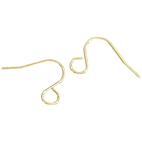 5mm Loop - Gold - All In One - 21 Gauge  -  Stainless Steel French Earwire - 21 Guage
