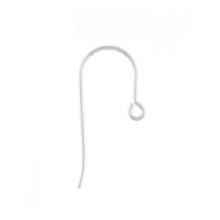 Sterling Silver French Ear Wire - USA Made Hypoallergenic  (Choose your Quantity)