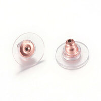 Rose Gold Comfort Clutches -Stainless Steel Core - Quantity Options
