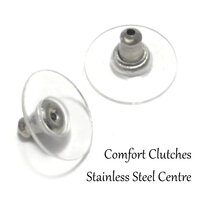 Comfort Clutches -Stainless Steel Core - Quantity Options