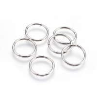 Jump Rings: Stainless Steel 15mm, 16 Gauge