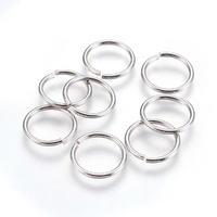 Jump Rings: Stainless Steel 16mm, 16 Gauge