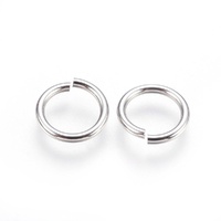 Jump Rings: Stainless Steel 11mm, 16 Gauge