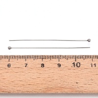 Head Pins 50mm, Head: 2mm, 304 Stainless Steel