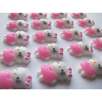 10 x Hello to Pink Pinny Kittys