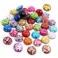 Glittering - Flatback Domes Various Sizes