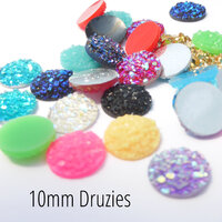10mm Druzies - Druzy Colour Variations