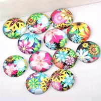 Outdoor Delights Set - 10 x Glass Cabochons 12mm
