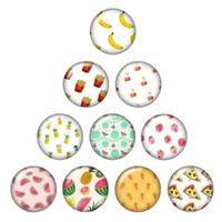 Yummy Yummy - 10 x Glass Cabochons 12mm