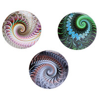 30mm Fractal Decorative Glass - Choose Your Design!