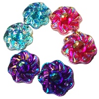 10 x 15mm Flower Connectors - Colour Options