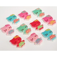 10 x Hello to Coloured Kitty's