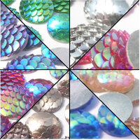 12mm Mermaid Scales - Colour Variations