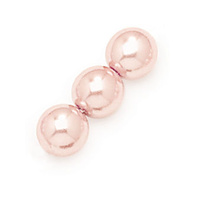 16mm Ballerina Pearl Smooth Round Pearls - Czech Glass Beads