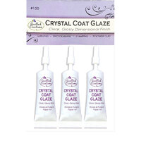 1 or 3 Crystal Coat Glaze 2ml Mini Tube/s