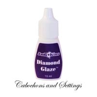 1 x Diamond Glaze 10ml Gloss Clear Adhesive Gloss