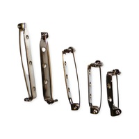 Bar Brooch Pin Back Lock  - 19mm, 25mm, 32mm, 38mm, 45mm - Safety Clasp