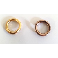 50 x 11mmx1.5mm Aluminium Jump Rings - Colour Options