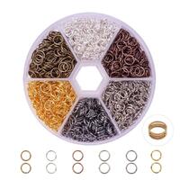 8mm Multicolour Jump Rings in 6 Sizes! Sampler Box