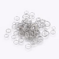 Platinum Jump Rings - Mixed Sizes Sample Pack - Nickle Free