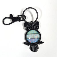 Owl Key Ring Glass Kit - Black - Makes 10