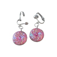 Whirlpool 16mm  - So Light - Pendant  Earrings - Clip-On or Pierced