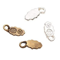 10mm Earring Bails - Silver, Bronze