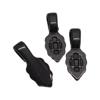 15mm Large Holly Leaf Bails - Black