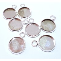 Lightweight Brass Pendant Earring Charms